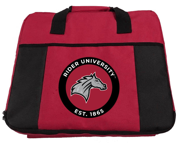 Rider University Broncs Seat Cushion Officially Licensed Collegiate Product Red