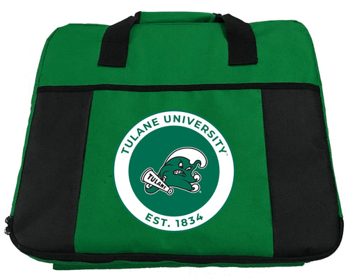 Tulane University Green Wave Seat Cushion Officially Licensed Collegiate Product Green