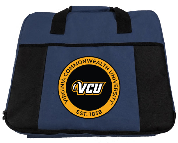 Virginia Commonwealth Seat Cushion Officially Licensed Collegiate Product Navy