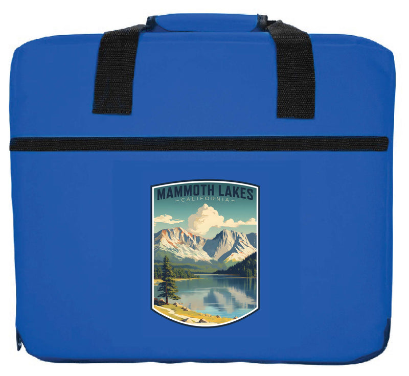 Mammoth Lakes California Design C Souvenir Destination Seat Cushion