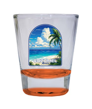 Load image into Gallery viewer, Cozumel Mexico Design C Souvenir 2 Ounce Shot Glass Round
