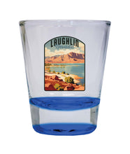 Load image into Gallery viewer, Laughlin Nevada Design B Souvenir 2 Ounce Shot Glass Round
