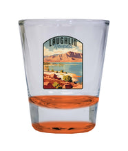 Load image into Gallery viewer, Laughlin Nevada Design B Souvenir 2 Ounce Shot Glass Round
