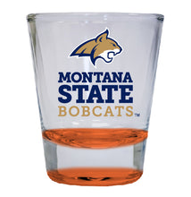 Load image into Gallery viewer, Montana State Bobcats NCAA Legacy Edition 2oz Round Base Shot Glass Red
