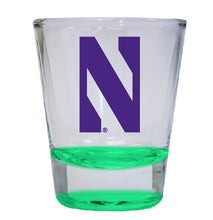 Load image into Gallery viewer, Northwestern University Wildcats NCAA Legacy Edition 2oz Round Base Shot Glass Red
