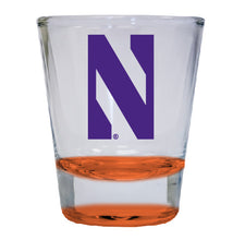 Load image into Gallery viewer, Northwestern University Wildcats NCAA Legacy Edition 2oz Round Base Shot Glass Red
