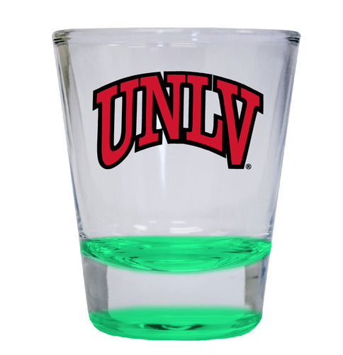 UNLV Rebels NCAA Legacy Edition 2oz Round Base Shot Glass Red