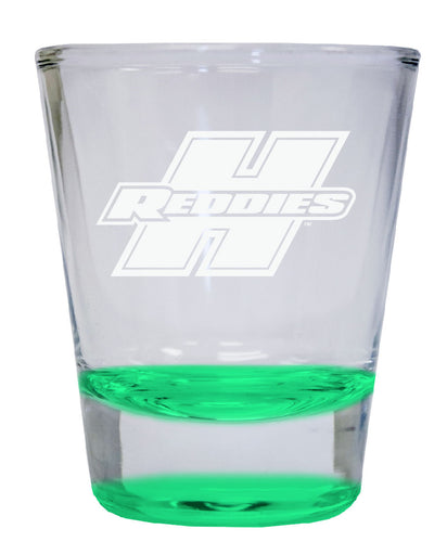 Henderson State Reddies 2 oz Engraved Shot Glass Round Officially Licensed Collegiate Porduct