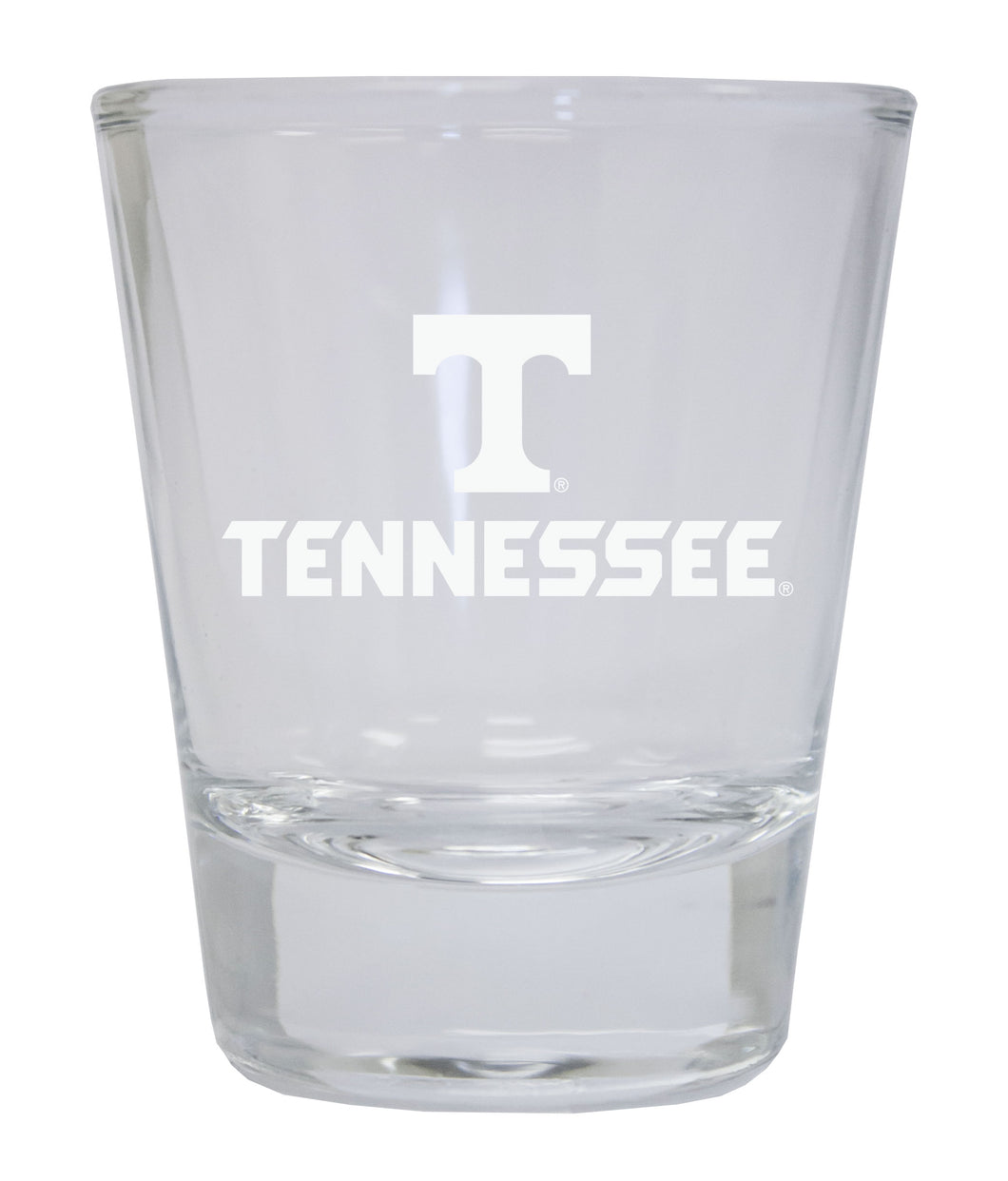 Tennessee Knoxville Etched Round Shot Glass Officially Licensed Collegiate Product