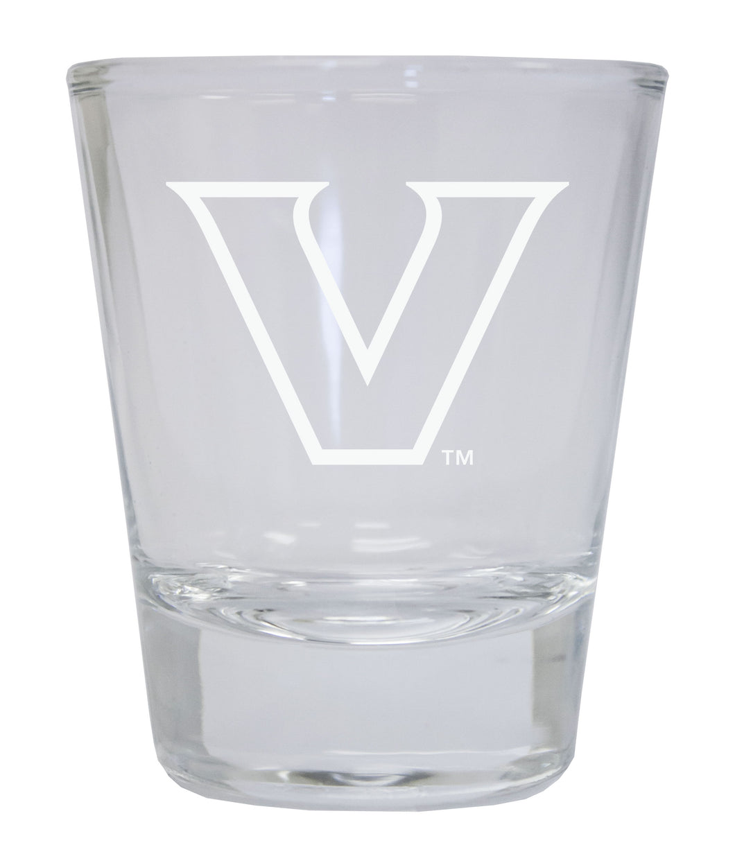 Vanderbilt University Etched Round Shot Glass Officially Licensed Collegiate Product