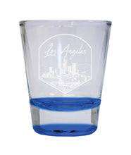 Load image into Gallery viewer, Los Angeles California Engraving 1 Souvenir 2 Ounce Engraved Shot Glass Round
