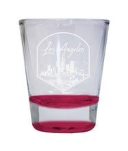 Load image into Gallery viewer, Los Angeles California Engraving 1 Souvenir 2 Ounce Engraved Shot Glass Round

