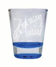 Load image into Gallery viewer, New Orleans Louisiana Souvenir 2 Ounce Engraved Shot Glass Round
