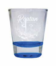 Load image into Gallery viewer, Roatan Honduras Souvenir 2 Ounce Engraved Shot Glass Round
