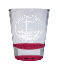 Load image into Gallery viewer, Roswell New Mexico Souvenir 2 Ounce Engraved Shot Glass Round
