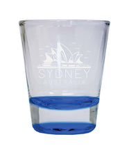Load image into Gallery viewer, Sydney Australia Souvenir 2 Ounce Engraved Shot Glass Round
