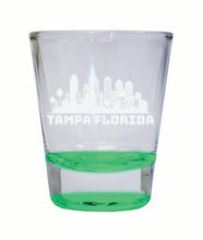 Load image into Gallery viewer, Tampa Florida Souvenir 2 Ounce Engraved Shot Glass Round
