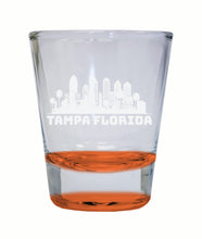 Load image into Gallery viewer, Tampa Florida Souvenir 2 Ounce Engraved Shot Glass Round

