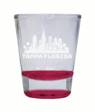 Load image into Gallery viewer, Tampa Florida Souvenir 2 Ounce Engraved Shot Glass Round

