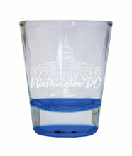 Load image into Gallery viewer, Washington DC Engraving2 Souvenir 2 Ounce Engraved Shot Glass Round
