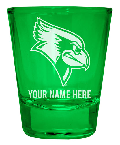 Illinois State Redbirds Customizable Engraved Full Color 2oz Shot Glass Green Officially Licensed Collegiate Product 4-Pack