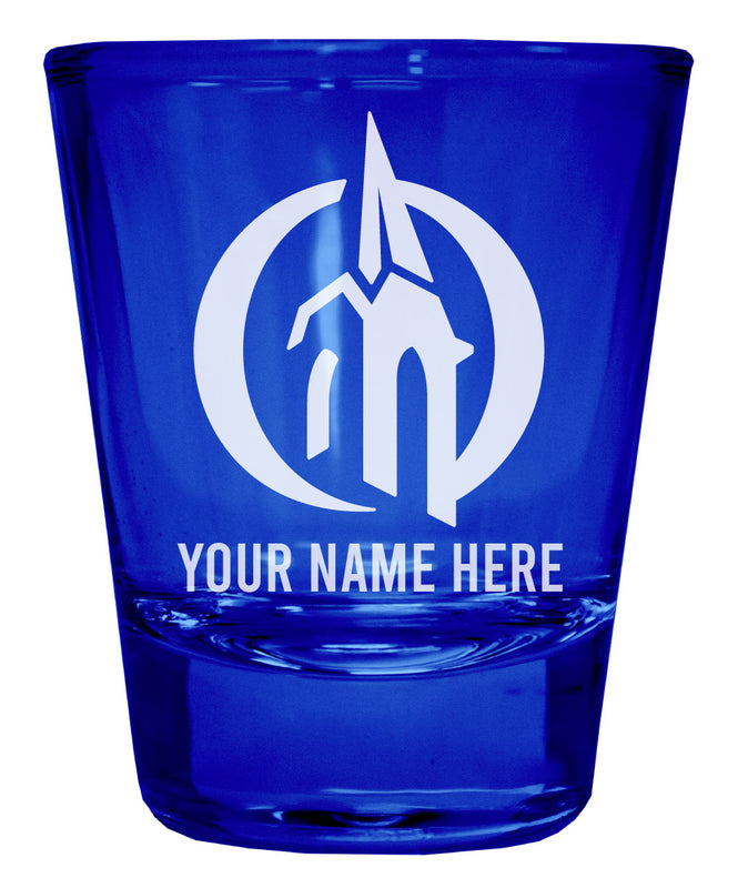 Otterbein University Officially Licensed Personalized Engraved Full Color 2 oz Shot Glass