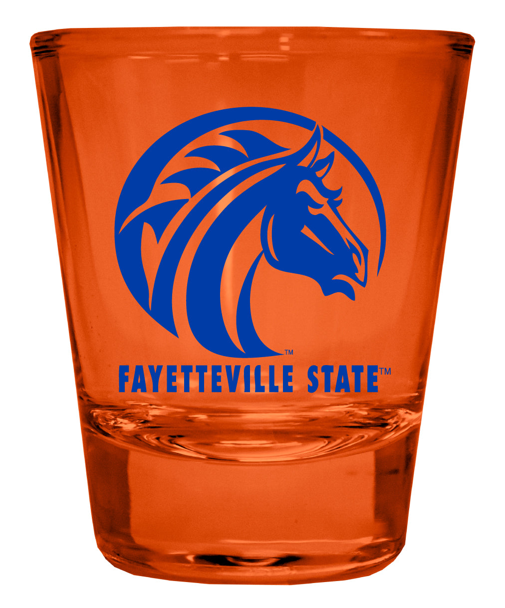 Fayetteville State University Full Color 2oz Shot Glass Officially Licensed Collegiate Product