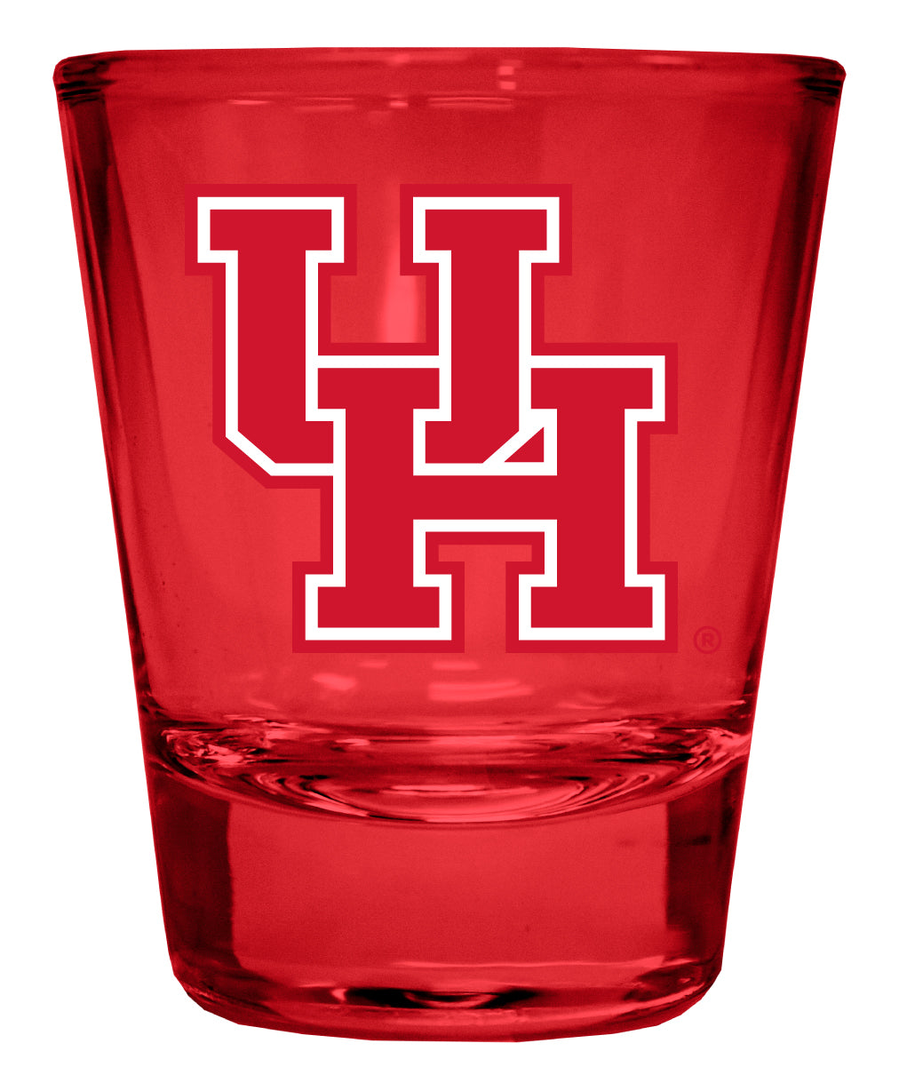 University of Houston Full Color 2oz Shot Glass Officially Licensed Collegiate Product