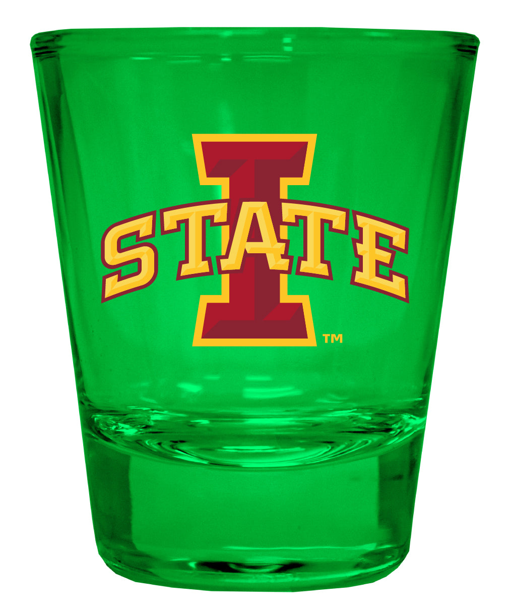 Iowa State Cyclones Full Color 2oz Shot Glass Officially Licensed Collegiate Product