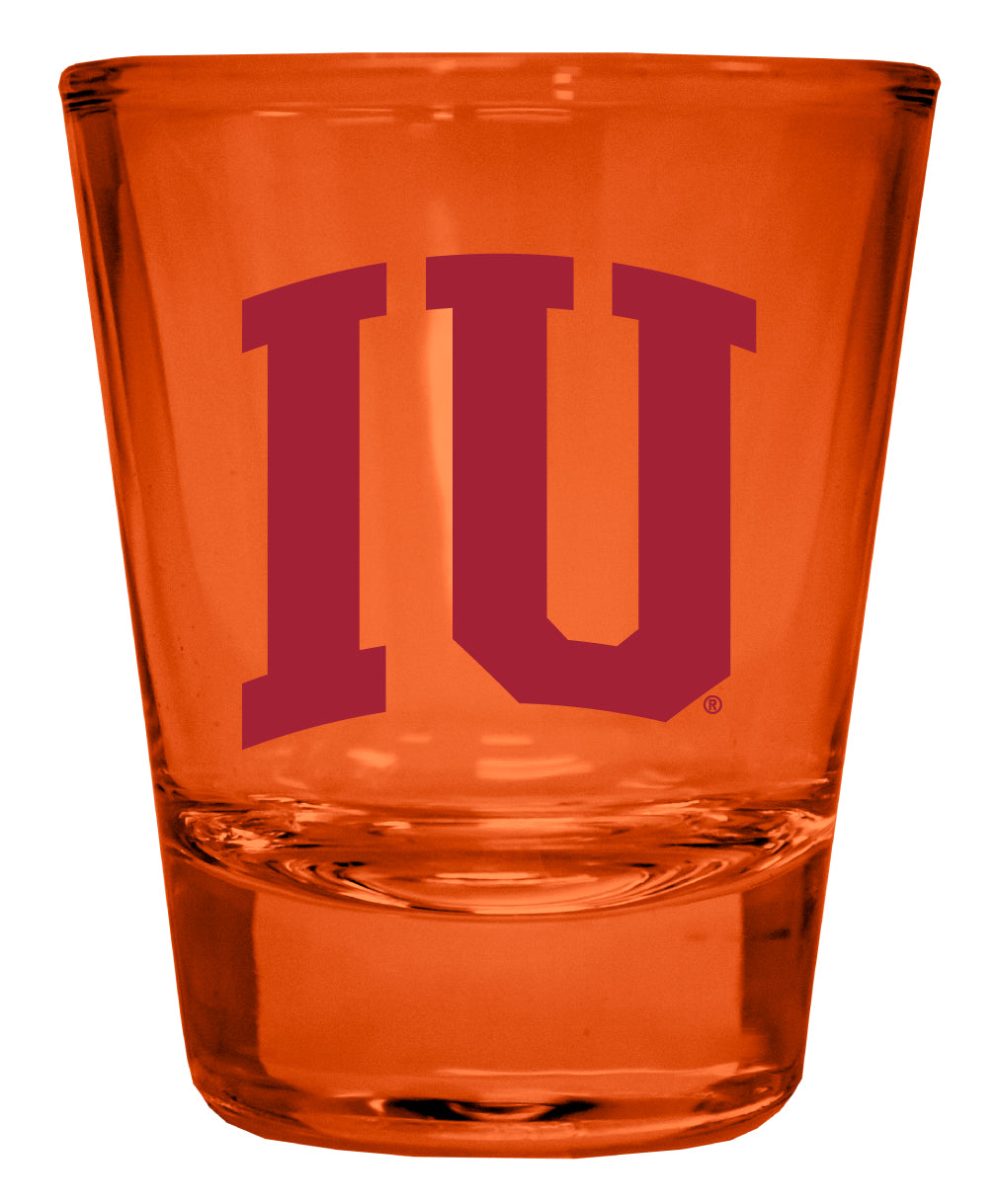 Indiana Hoosiers Full Color 2oz Shot Glass Officially Licensed Collegiate Product