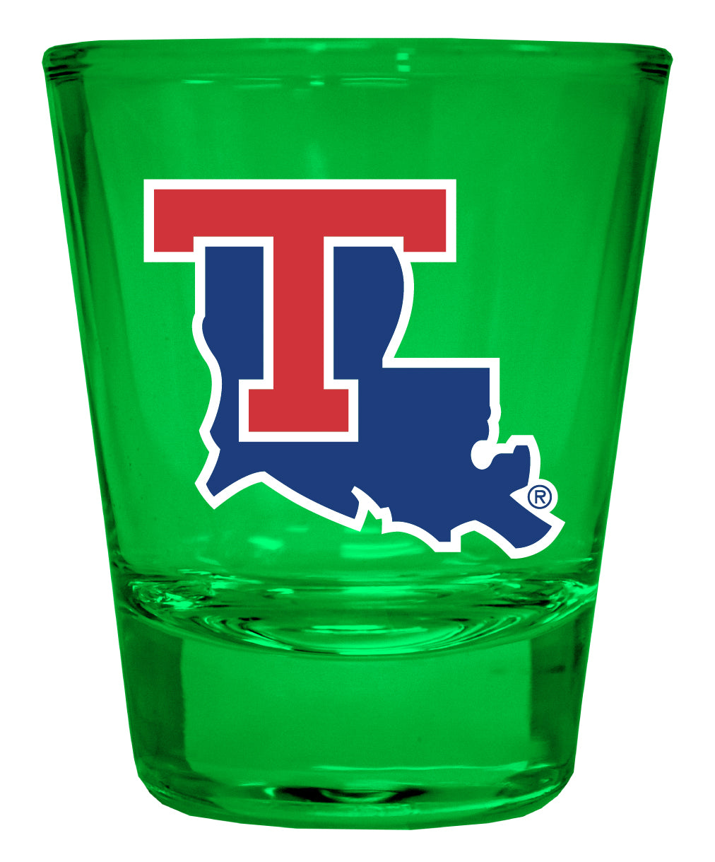 Louisiana Tech Bulldogs Full Color 2oz Shot Glass Officially Licensed Collegiate Product