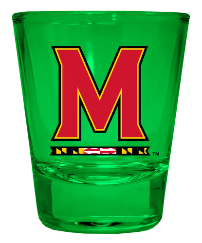 Maryland Terrapins Full Color 2oz Shot Glass Officially Licensed Collegiate Product
