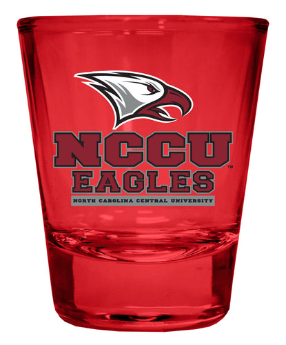 North Carolina Central Eagles Full Color 2oz Shot Glass Officially Licensed Collegiate Product
