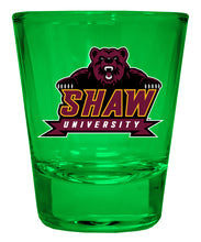 Load image into Gallery viewer, Shaw University Bears Full Color 2oz Shot Glass Officially Licensed Collegiate Product

