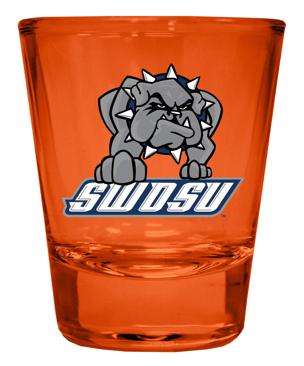 Southwestern Oklahoma State University Full Color 2oz Shot Glass Officially Licensed Collegiate Product