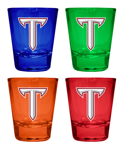 Troy University Full Color 2oz Shot Glass Officially Licensed Collegiate Product