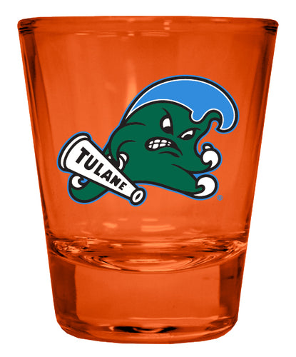 Tulane University Green Wave Full Color 2oz Shot Glass Officially Licensed Collegiate Product