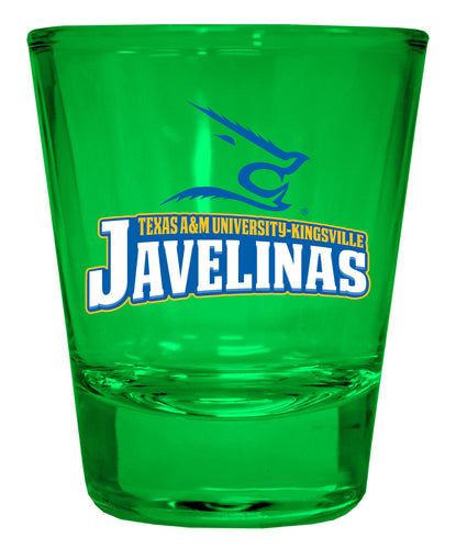 Texas A&M Kingsville Javelinas Full Color 2oz Shot Glass Officially Licensed Collegiate Product