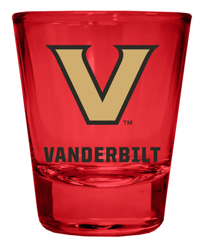 Vanderbilt University Full Color 2oz Shot Glass Officially Licensed Collegiate Product