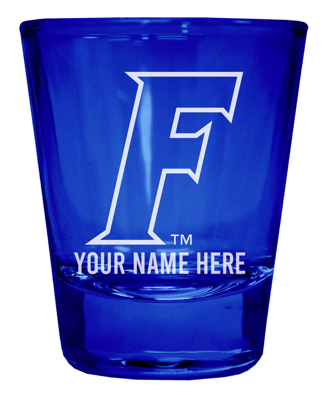 Florida Gators Officially Licensed Personalized Engraved Full Color 2 oz Shot Glass Blue