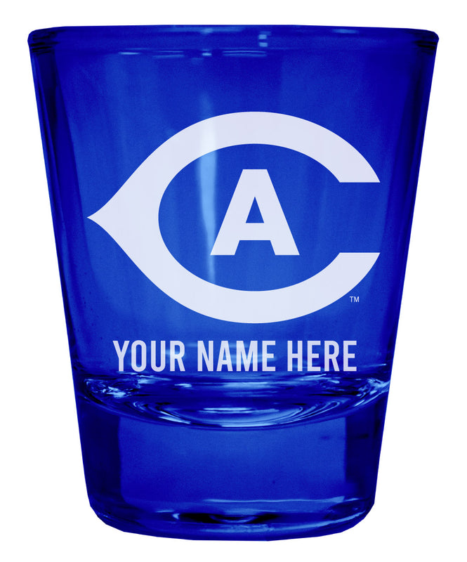 UC Davis Aggies Officially Licensed Personalized Engraved Full Color 2 oz Shot Glass Blue