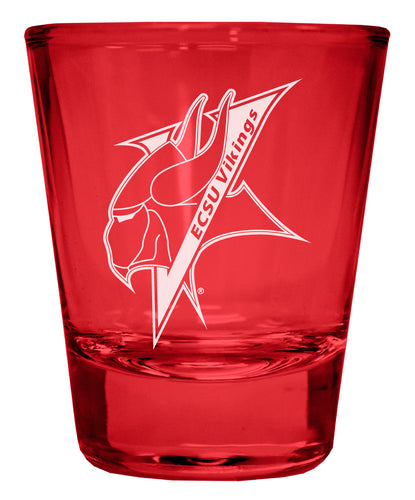 Elizabeth City State University Engraved Full Color 2oz Shot Glass Officially Licensed Collegiate Product