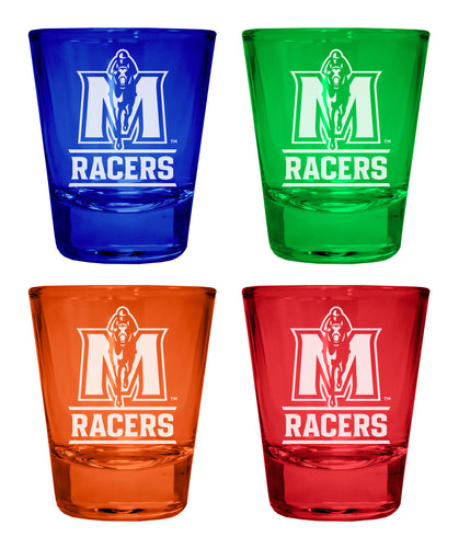 Murray State University Engraved Full Color 2oz Shot Glass Multicolor Officially Licensed Collegiate Product Multicolor