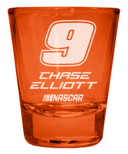 Load image into Gallery viewer, Nascar #9 Chase Elliott 2 oz Full Color Shot Glass Engraved Officially Licensed
