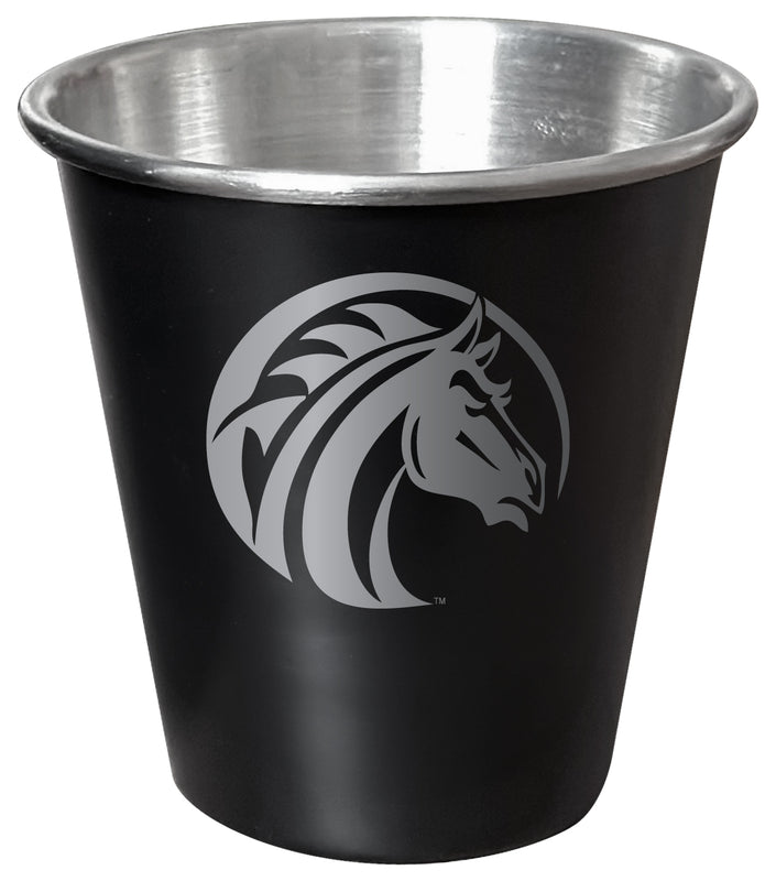 Fayetteville State University Engraved 2oz Tin Shot Glass Black Matte Coating Officially Licensed Collegiate Product Single
