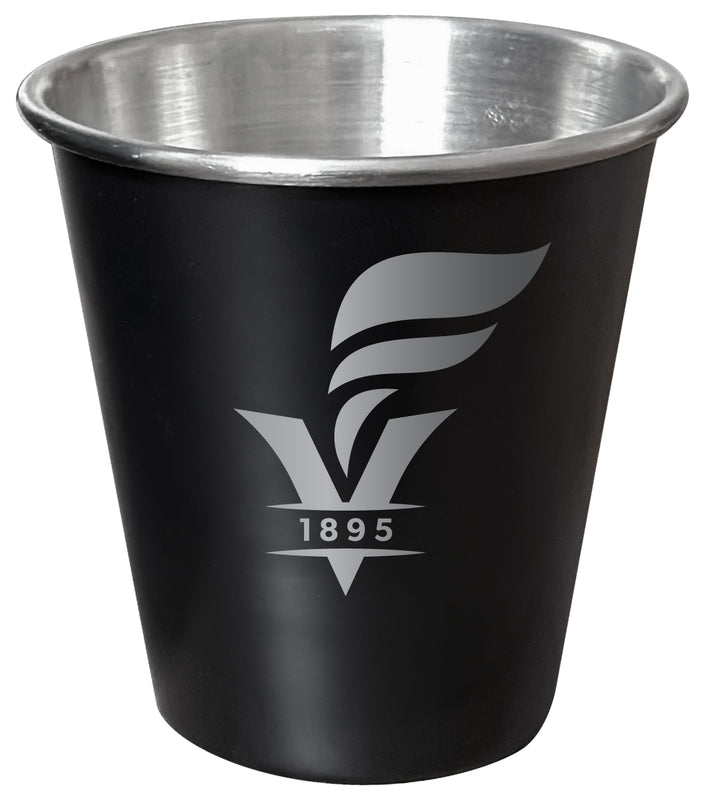Fort Valley State University Engraved 2oz Tin Shot Glass Black Matte Coating Officially Licensed Collegiate Product Single