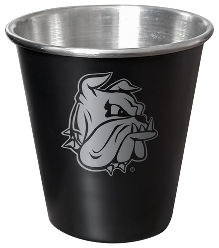 Minnesota Duluth Bulldogs Engraved 2oz Tin Shot Glass Black Matte Coating Officially Licensed Collegiate Product 4-Pack