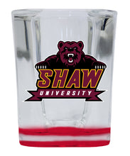 Load image into Gallery viewer, Shaw University Bears  2 Ounce Shot Glass Square  Officially Licensed Collegiate Product
