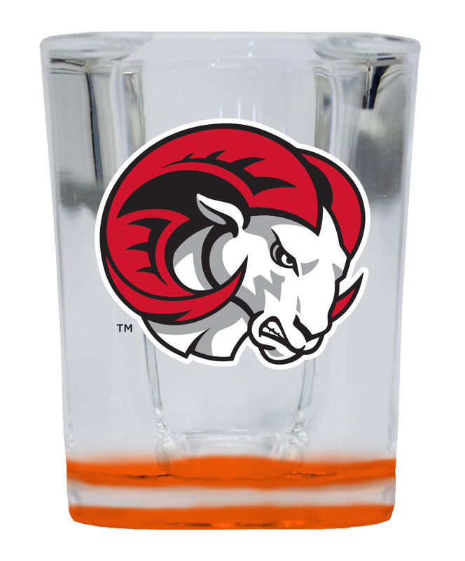 Winston-Salem State  2 Ounce Shot Glass Square  Officially Licensed Collegiate Product