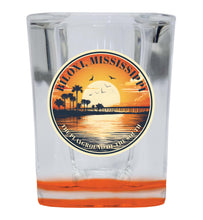 Load image into Gallery viewer, Biloxi Mississippi Design A Souvenir 2 Ounce Shot Glass Square
